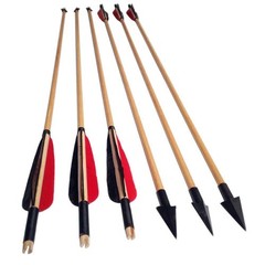 AMEYXGS 6/12pcs 8mm Diameter Metal Traditional Broadheads Archery Glue on Arr…