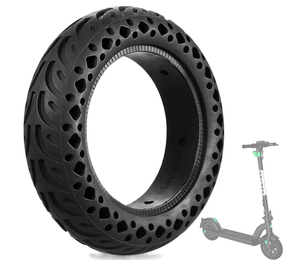 GLDYTIMES 10 inch Scooter Tire – Puncture-Resistant Honeycomb Tire Replacemen…
