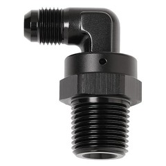 6AN Male Flare to 1/2 NPT Pipe Swivel 90 Degree 6AN to 1/2 NPT, 90 Degree