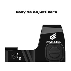 Shake Awake Red Dot Reflex Sight CYELEE CAT for RMS c Cut Glock 43X 48MOS P365XL