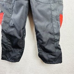 Mens Paintball Pants Size S Paintgall Red Black Padded Thick Tactical Team Gear
