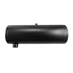 Black Gas Fuel Tank Aluminum Cylinder 6″x20″ 2 1/8 Gallon For Mini bike Go kart