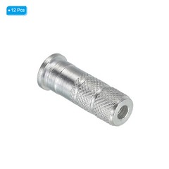 Aluminum Arrow Inserts 0.3″ Dia 7.6mm 8.8mm for Archery Points, 12pcs