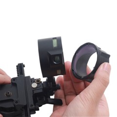 4x 6x 8x Compound Bow 1 Pin Sight Micro Adjustable Pointer Adaptor Scope Sight