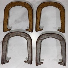Official Diamond Duluth Professional Super Ringer 2 1/2 lbs Horseshoes Set of 4