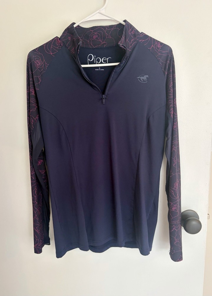 Smartpak Piper Navy Sun Shirt Medium