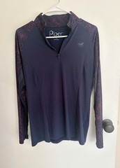 Smartpak Piper Navy Sun Shirt Medium