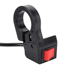 Electric Bike Rocker Switch, PVC Universal Motorcycle Handlebar On/Off…