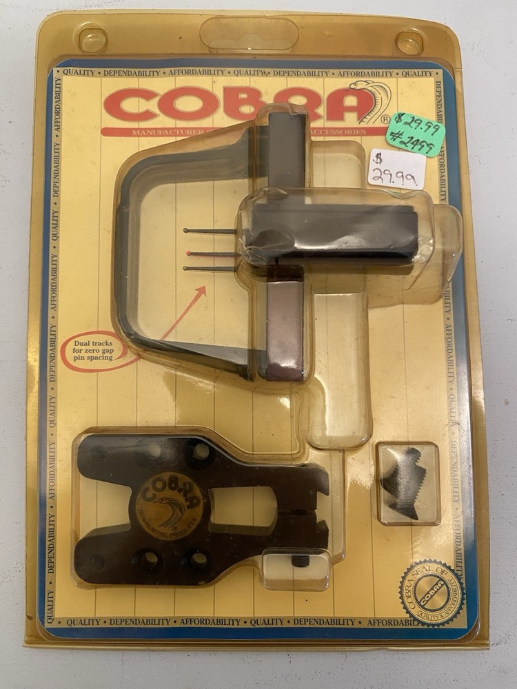 Cobra Venom Micro TKO Black Archery Bow Sight (NEW OLD STOCK)