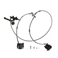 Hydraulic Foot Disc Brake Caliper Cylinder for Go kart Golf Cart ATV Buggy Quad