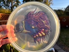 2018 Prehistoric Roc Smoke 180G Champion Patent # Penned Disc Golf Innova #3388