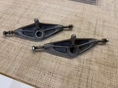 Vintage Tracker Trucks Street Track 9″ Skateboard Truck Hangers Raw NOS