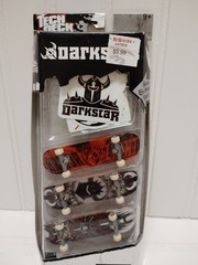 RARE Vintage Darkstar 4-Pack+Stickers & Vision Psycho Stick Fingerboards Sealed