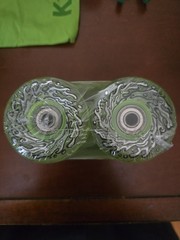 Slime Balls Light Ups Green Set Of 4 Skateboard Wheels 60MM 78A NEW/SEALED