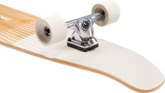 Zed Pintail Cruiser Longboard – 44in Bamboo & Maple, ABEC-7 Bearings, 70mm Wh…