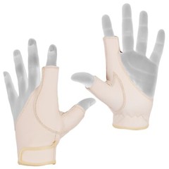 Archery Bow Leather Glove left hand Glove Black ,Brown ,Dark brown ,Beige