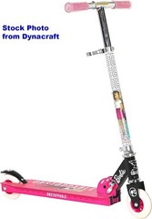 BARBIE Dynacraft SCOOTER super-durable ALLOY STEEL height-adjustable. New in Box