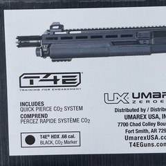 NEW T4E .68 Cal HDX Paintball Shotgun – Black
