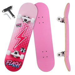 ANYFUN Pro Complete Skateboards for Beginners Girls Boys Kids Youths Teens Adult