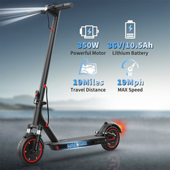 Ladped ADULT ELECTRIC SCOOTER LP07 350W LONG RANGE 30KM HIGH SPEED 19MPH 10.5AH