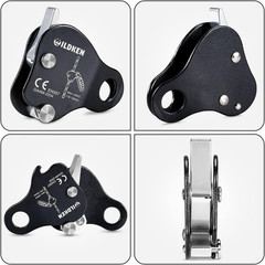 Climbing Ascender Fall Protection Device Magnesium Alloy Rope Grab for Rock