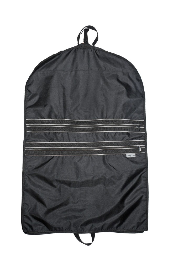 Chestnut Bay Gusset Garment Bag – Black