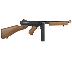 CYBERGUN Thompson Full Metal M1A1 WW2 AEG Airsoft Rifle by King Arms 43900