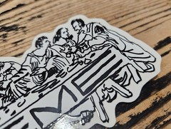 Supreme Last Supper Jesus Christ Sticker SS26+ FREE SURPRISE