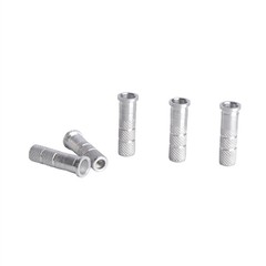 50-200PCS Arrow Inserts Threaded Arrow Connection Seat For ID 6.2mm Arrows Shaft