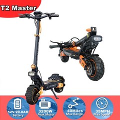 1000W/3200W/10000W Electric Scooter Monopatín Eléctrico Adulto High Speed Uphill