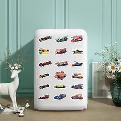 25Pcs Random F1 Racing Car Sport Cars Cartoon Waterproof Stickers