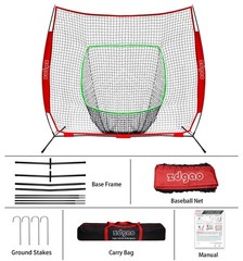 7x7FT Baseball Net for Any Skill Level Players to Batting&Hitting&Pitching | …