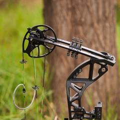 30-70lbs Compound Bow RH 310fps Archery Target Shooting Hunting Set Let-off 75%