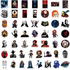 Mix 10/50 PCs Halloween Horror Movie Characters Graffiti Luggage Vinyl Stickers