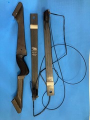 VTG OUTERS ASTRO BLAZER COMPOUND BOW RH ARCHERY PARTS UNASSEMBLED 45-60# EXC 29”