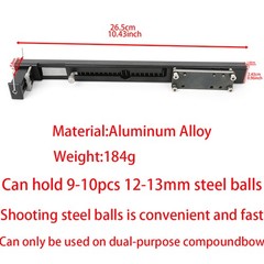 Archery Rapid Bow Shooter Steel Ball Tool Continuous Compoundbow Shooting Hunt