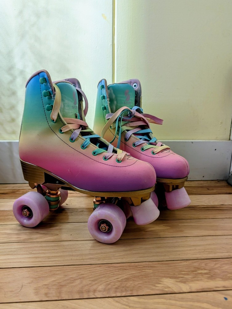 Story Phoenix Pastel Fade Women’s Roller Skates Size 7 EU 38 Multicolor