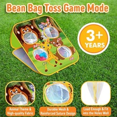 Animal Bean Bag Toss Game Toy Outdoor Toss Game, Family Party Party Supplies for