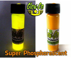 Glow-On ORANGE Glow Paint For Gun Sights, Fishing Lures, Lg 9.2 ml Vial, Bright