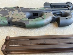 EMG KRYTAC FN Herstal P90 Airsoft AEG Training Rifle w/ Custom Cerakote BLK CAMO