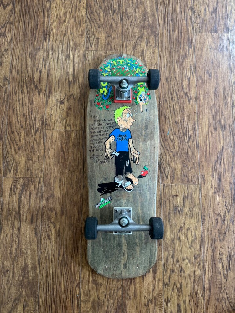 Vintage Skateboard (complete) Schmitt Stix Bryce Kanights
