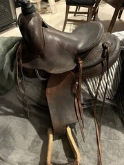 Vintage Apache Saddle