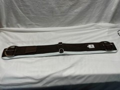 33″ Brown Nylon Western Cinch, Felt Lined, – New