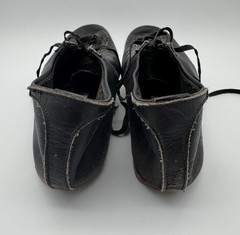 Vintage 1950’s Used Pair Brooks 9 1/2 Black Leather Track & Field Spikes Cleats