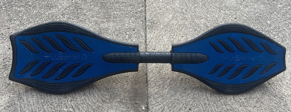Razor RipStik Blue/Black Caster Board Two-Wheel Pivoting Skateboard 34”