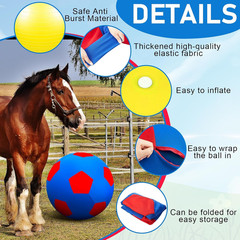 48 Inch Giant Herding Ball with Cover anti Burst Ball Please Watch VCR for How t