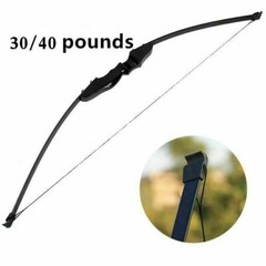 30/40lbs Archery Recurve Bow Takedown Longbow Training Practice Hunting Target