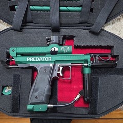 Inception Designs Retro Predator Paintball Marker Package w/ Barrels & Case