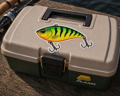 Fishing Lure Bass Fire Tiger Crankbait Popper Sticker Trout Pike Fish Decal