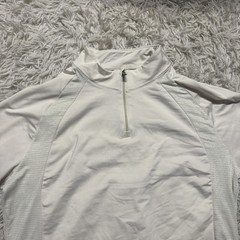 Women’s XL Cream HKM Long Sleeve Horseback Riding Sunshirt